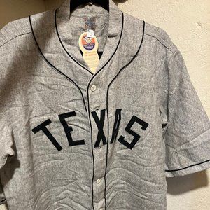 Ebbets Field Flannels, Negro Leagues, Texas Black Spiders 1938 road jersey, sz L
